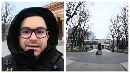 Orașul din România care l-a impresionat în mod deosebit pe un vlogger italian. „E un oraș cu o istorie incredibil de bogată”