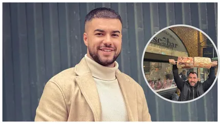 Culiță Sterp a testat mâncarea de la restaurantul lui Pescobar din Londra: „Să vedem ce gust are mâncarea. Noi plătim, că nu mâncăm pe gratis”