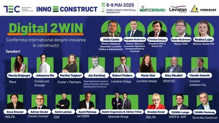 Viitorul construcțiilor se scrie la INNOCONSTRUCT 2025