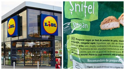 Din ce sunt făcute șnițelele de post de la Lidl. Unele ingrediente ridică semne de întrebare