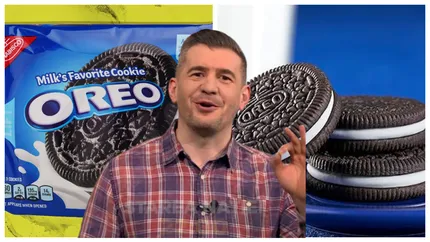 Ce conțin, de fapt, biscuiții Oreo. Dragoș Pătraru a citit eticheta și i-a aruncat direct la gunoi