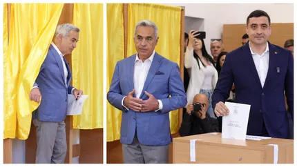 Călin Georgescu și George Simion au mers împreună la vot: Am votat pentru a recunoaște puterea democrației
