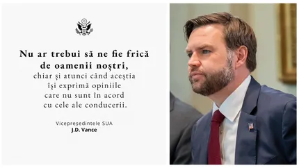 Vicepreședintele SUA, JD Vance, mesaj în limba română înaintea prezidențialelor din România: ”Nu ar trebui să ne fie frică de oamenii noștri”