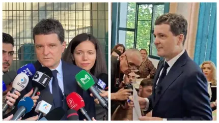 Nicușor Dan, printre primii alegători. Votez pentru speranță, pentru adevăr și pentru onestitate