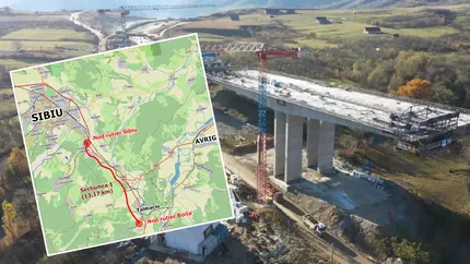 Dezvoltare accelerată a unei comuni din Sibiu, care urmează să devină cel mai complex nod rutier din România. Localitatea, „curtată” de nenumărați investitori