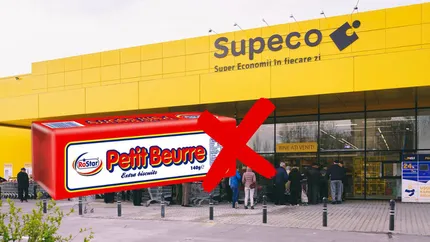 Biscuiții Petit Beurre retrași din magazinele Supeco din cauza riscului de intoxicație