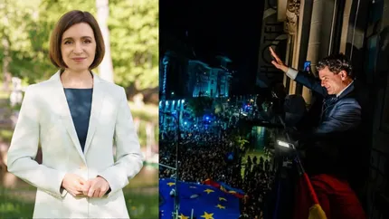 Republica Moldova, mândră de România! Maia Sandu îl felicită pe Nicușor Dan pentru victorie