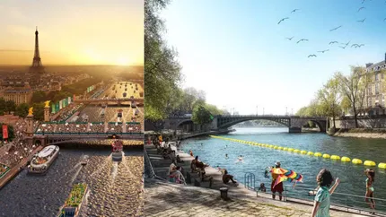 După un secol de interdicții, Parisul redeschide Sena pentru înot. Orașul luminilor devine paradis acvatic