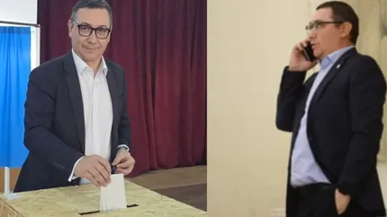 Victor Ponta, decizie de ultim moment. A votat spontan în drum spre București
