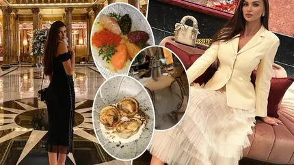 Cât a plătit Ramona Gabor pentru 12 feluri de mâncare la un restaurant de lux din Dubai: „Vibe de stea Michelin, dar fără stele