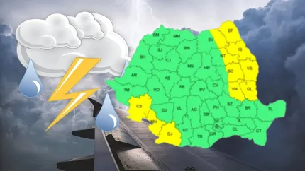 Avertizare meteo de la ANM. Vânt puternic și instabilitate atmosferică