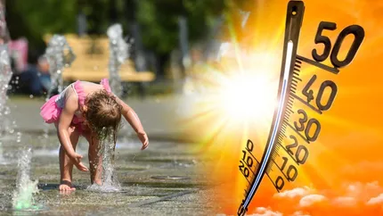 Temperaturi caniculare în toată țara. Se vor depăși 35 de grade la sfârșitul săptămânii
