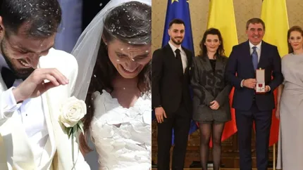 Kira Hagi și Thomas Ferfelis au spus „DA”. Primele imagini de la nunta celor doi îndrăgostiți