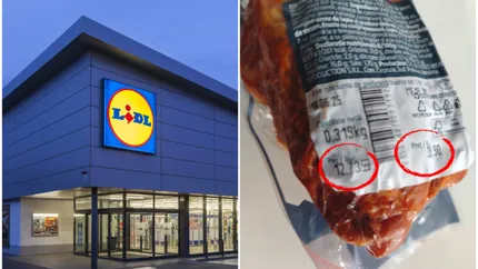 Un tânăr din Iași, revoltat pentru că a fost păcălit de LIDL. Cât a plătit pe o bucată de kaiser, care costa 12,73 lei.