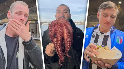 Pescobar umblă cu caracatița vopsită prin Londra. Britanicii s-au arătat dezgustați de preparatele afaceristului: „Prima mușcătură a fost îngrozitoare. Are un gust oribil”