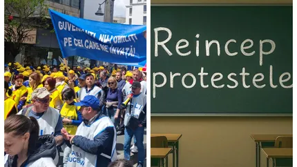 Protest în școli înainte de Evaluarea Națională. Profesorii sunt nemulțumiți de eliminarea sporului de doctorat și de noul prag pentru vouchere de vacanţă