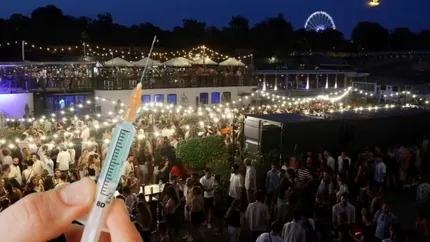 Atacuri cu seringi la un mare festival muzical din Franța. Poliția a reținut 12 suspecți care ar fi înțepat 145 de persoane