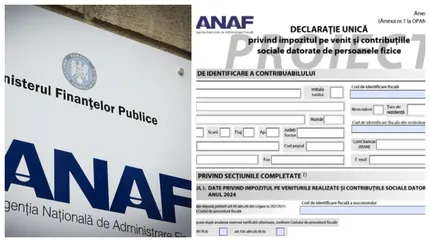 ANAF modifică declarația unică. Ce se va schimba, concret, în aceasta