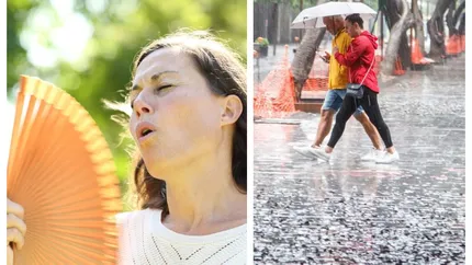 Avertizare meteo de caniculă și vijelii. Valul de căldură continuă să sufoce România, iar ploile torențiale amenință zonele deja afectate de inundații