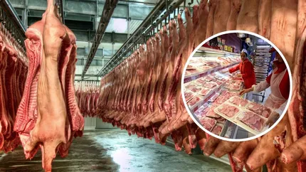 Avertisment ANPC: 80% din carnea de porc din România vine din import