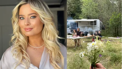 Laura Cosoi și familia ei au fost în vacanță cu rulota. Cum a fost experiența. „Pe vremuri veneam aici cu părinții”