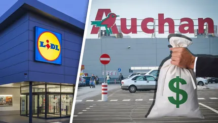 Strategia Lidl pentru a scăpa de concurență. Retailerul german vrea să cumpere 19 magazine Auchan