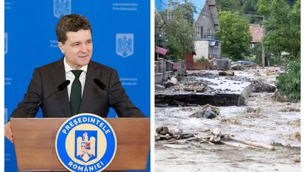 Nicușor Dan, primul mesaj după inundațiile catastrofale din Moldova: ”România trebuie să îşi consolideze infrastructura de apărare împotriva dezastrelor naturale”