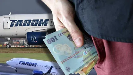 Culmea tupeului! În plină austeritate, membrii companiei aproape falimentare, TAROM, și-au dublat salariile