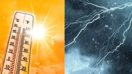 Avertizare ANM: Vreme instabilă, urmată de caniculă extremă în sudul țării. Prognoza meteo pe 7 zile