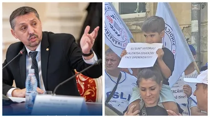 Sindicaliștii protestează, ministrul Educației argumentează. ”Fără măsurile de austeritate, începerea anului şcolar cu salarii şi burse devine imposibilă”