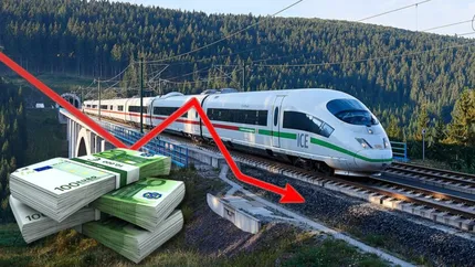 Gigantul Deutsche Bahn în decădere. Pierderi însemnate pentru compania feroviară de stat din Germania