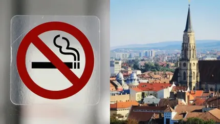 Fumatul, interzis în spațiile publice din Cluj. Fumătorii care încalcă noile reglementări pot primi amenzi de până la 500 de lei