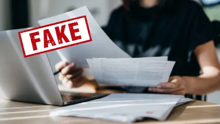 O angajată a unei școli a putut să ia 17 credite pe baza unor documente false trimise prin e-mail