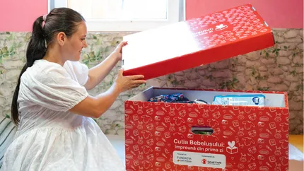 25.300 de mame cu nou-născuți primesc Cutia Bebelușului. Crește la 23 numărul județelor în care se va derula programul finanțat de Fundația OMV Petrom