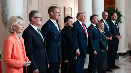 Cele mai ciudate cinci momente din întâlnirea liderilor europeni cu Donald Trump la Casa Albă