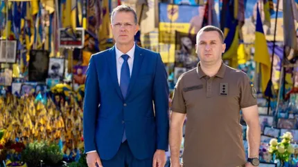 Ministrul Apărării, la Kiev de Ziua Independenței Ucrainei: „România rămâne ferm de partea Ucrainei”