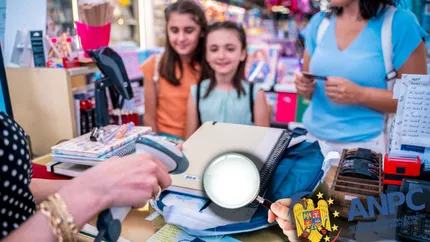 ANPC, avertisment pentru părinți. La ce trebuie să fie atenți când achiziționează rechizite și haine pentru copii