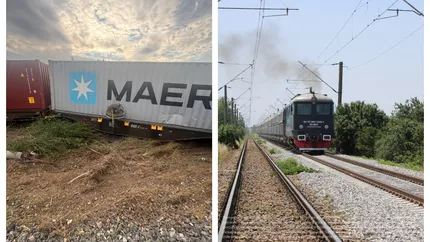 Tren deraiat între Constanța și Mangalia. Traficul feroviar este blocat