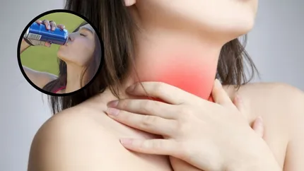 Trucul din bucătărie care alină rapid durerile de gât cauzate de băuturile reci