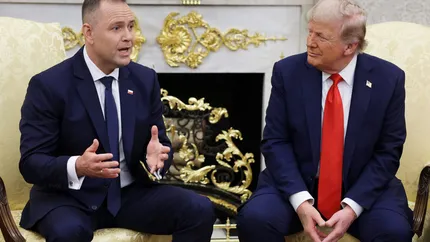 Karol Nawrocki și Donald Trump au avut o primă discuție după ce 19 drone rusești au încălcat spațiul aerian al Poloniei: Discuțiile de azi au confirmat unitatea aliaților NATO