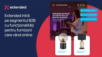 Extended intră pe segmentul B2B cu funcționalități pentru furnizorii care vând online