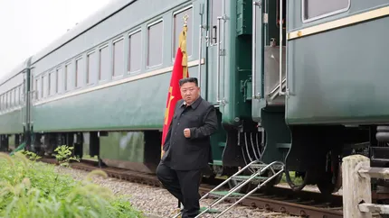 Modul inedit în care Kim Jong-un călătorește în China. Trenul lent din Coreea de Nord este în centrul propagandei țării