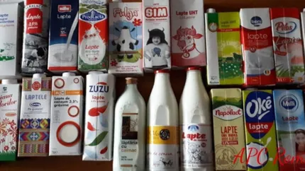 Laptele românesc domină piața bulgară. Importuri record pe fondul scăderii producției locale