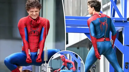 Tom Holland, internat de urgență după o cascadorie nereușită în ultimul film „Spider-Man”. Ce a pățit actorul