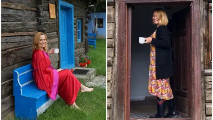 Cât te costă să stai o noapte în vila știristei Andreea Esca, din Porumbacu de Sus. Locuința are 40 de metri pătrați