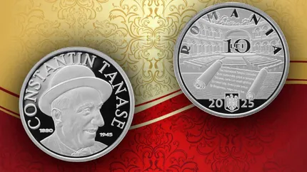 BNR lansează moneda de argint cu tema „145 de ani de la nașterea lui Constantin Tănase”. Prețul de achiziție este de 620 de lei