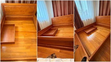 Val de ironii după ce ANAF a scos la vânzare un pat de frasin la 500 lei