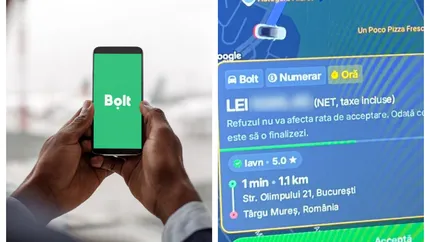 Cât a plătit un client pentru a ajunge de la București la Târgu Mureș cu Bolt: ”De banii ăia merge maxim la Călărași”