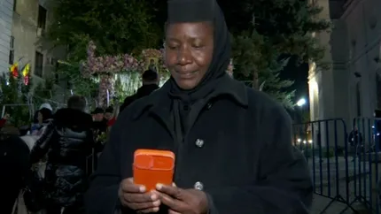 Maica stareță Thavoria a venit tocmai din Uganda pentru a se ruga la moaștele Sfintei Parascheva: A făcut un miracol