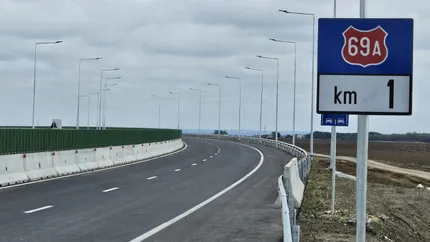 Un nou drum național se deschide în județul Timiș. DN69A leagă Timișoara de Autostrada A1